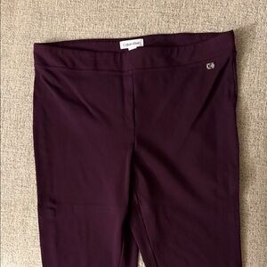 Calvin Klein Deep Purple Leggings